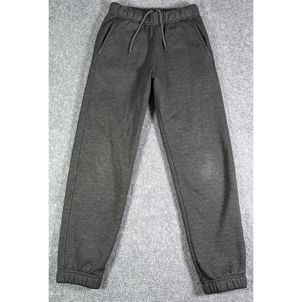 Uniqlo HEATTECH Sweatpants Mens XS Gray Fleece Pile-Lined Joggers Thermal